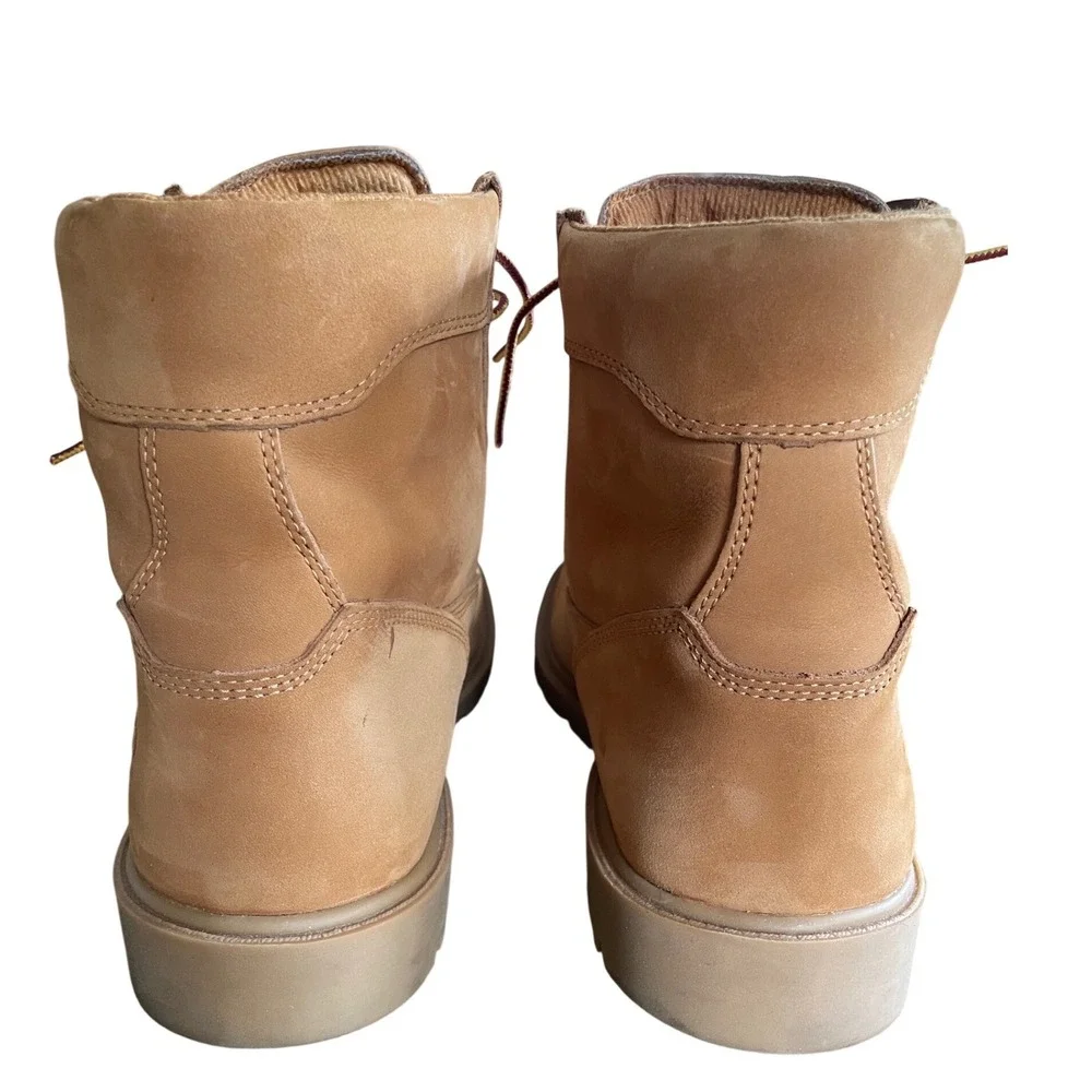 Timberland 019079 Classic 6 Inch Waterproof Boot Wheat Nubuck Mens 11.5 Box